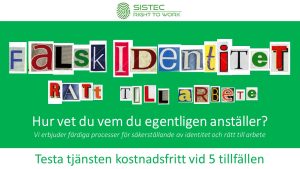 Vem anställer du?